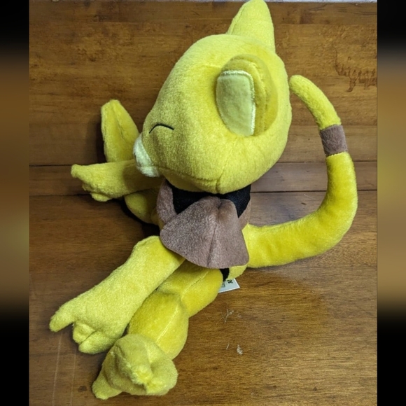 Pokemon Abra Sitting Original Plush 8in Nintendo Toy - Picture 2 of 6